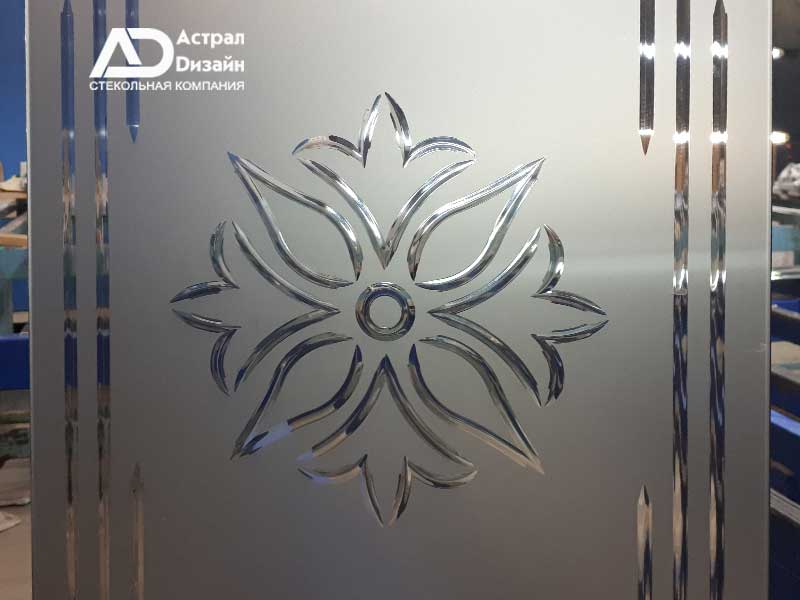 Алмазная гравировка на бронзовом сатине